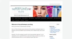 Desktop Screenshot of blog.theperfumespot.com